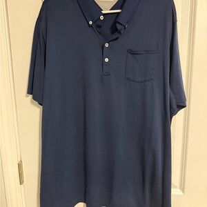 Men's Adidas Navy Blue Polo Shirt